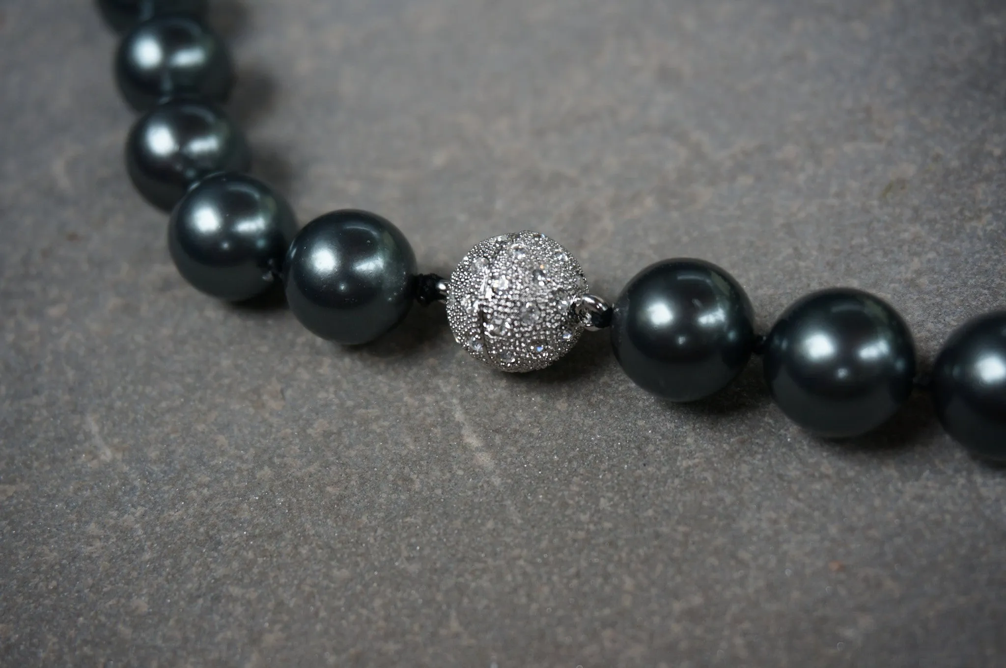 Adore Necklace - Grey