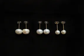 Believe Studs - White