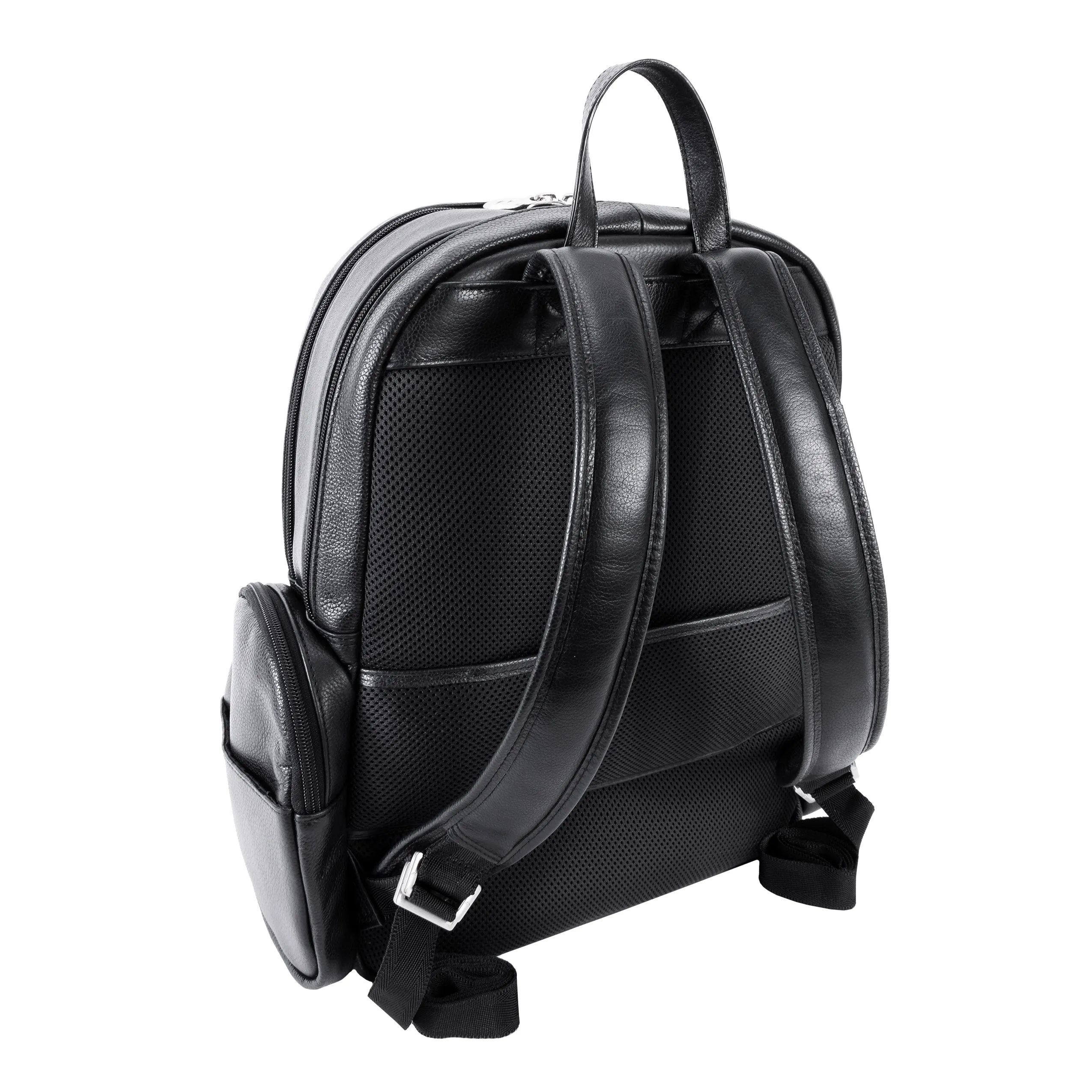 McKlein CUMBERLAND 15" Leather Dual Compartment Laptop Backpack