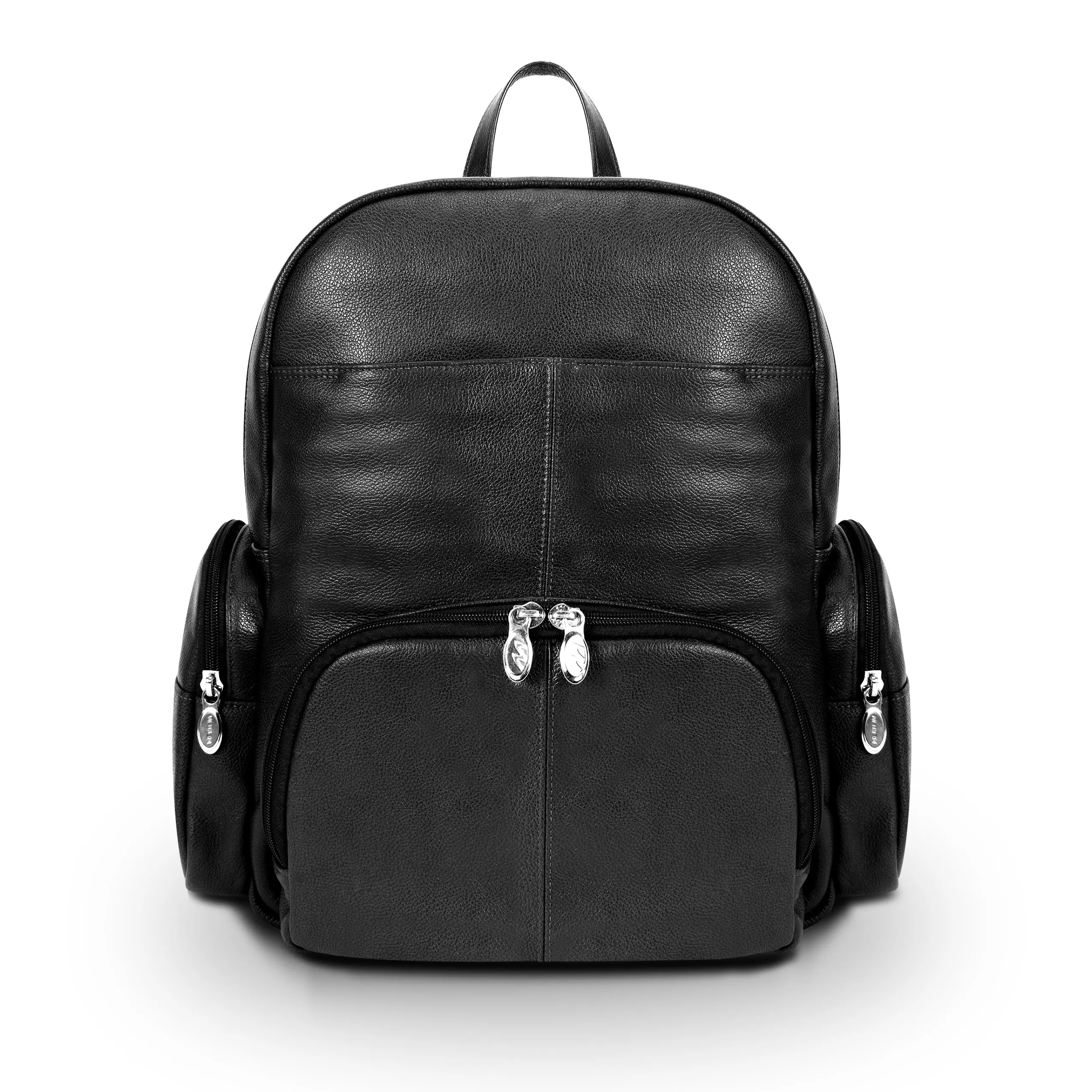 McKlein CUMBERLAND 15" Leather Dual Compartment Laptop Backpack