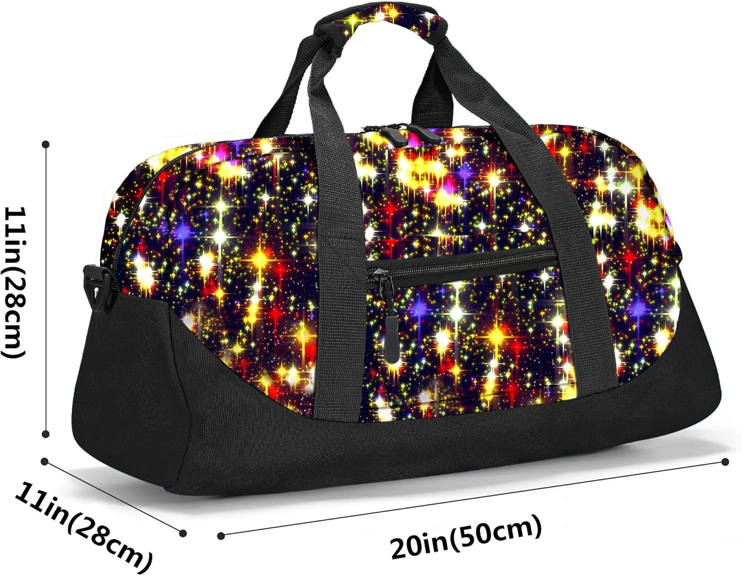 Stumdo Kids Overnighter Duffel Bags for kids, Carry-On Size & Ideal for School Practice or Overnight Travel Weekender Tote for Travel Gym Sport bag for Boys & Girls, 11-ddeng, Style