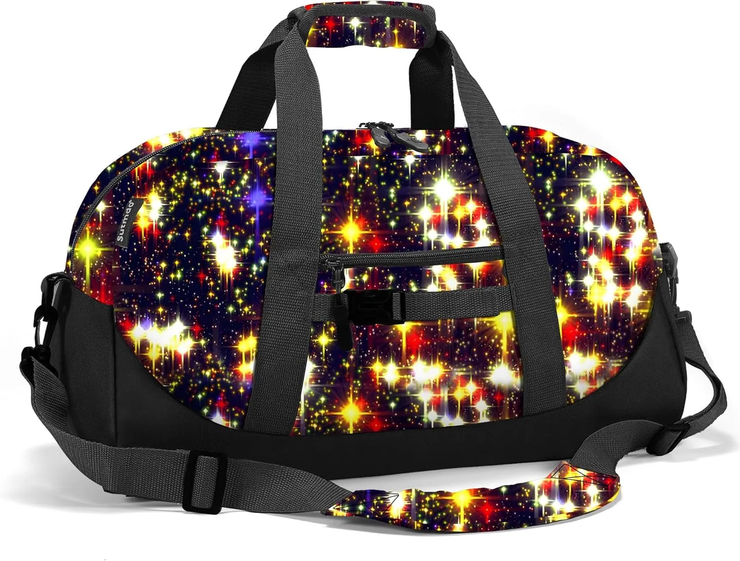 Stumdo Kids Overnighter Duffel Bags for kids, Carry-On Size & Ideal for School Practice or Overnight Travel Weekender Tote for Travel Gym Sport bag for Boys & Girls, 11-ddeng, Style