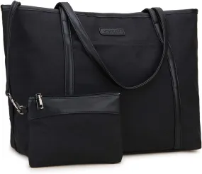 VX VONXURY Laptop Bag for Women,15.6 Inch Work Tote Professional Shoulder Handbag Ideal for Business Office
