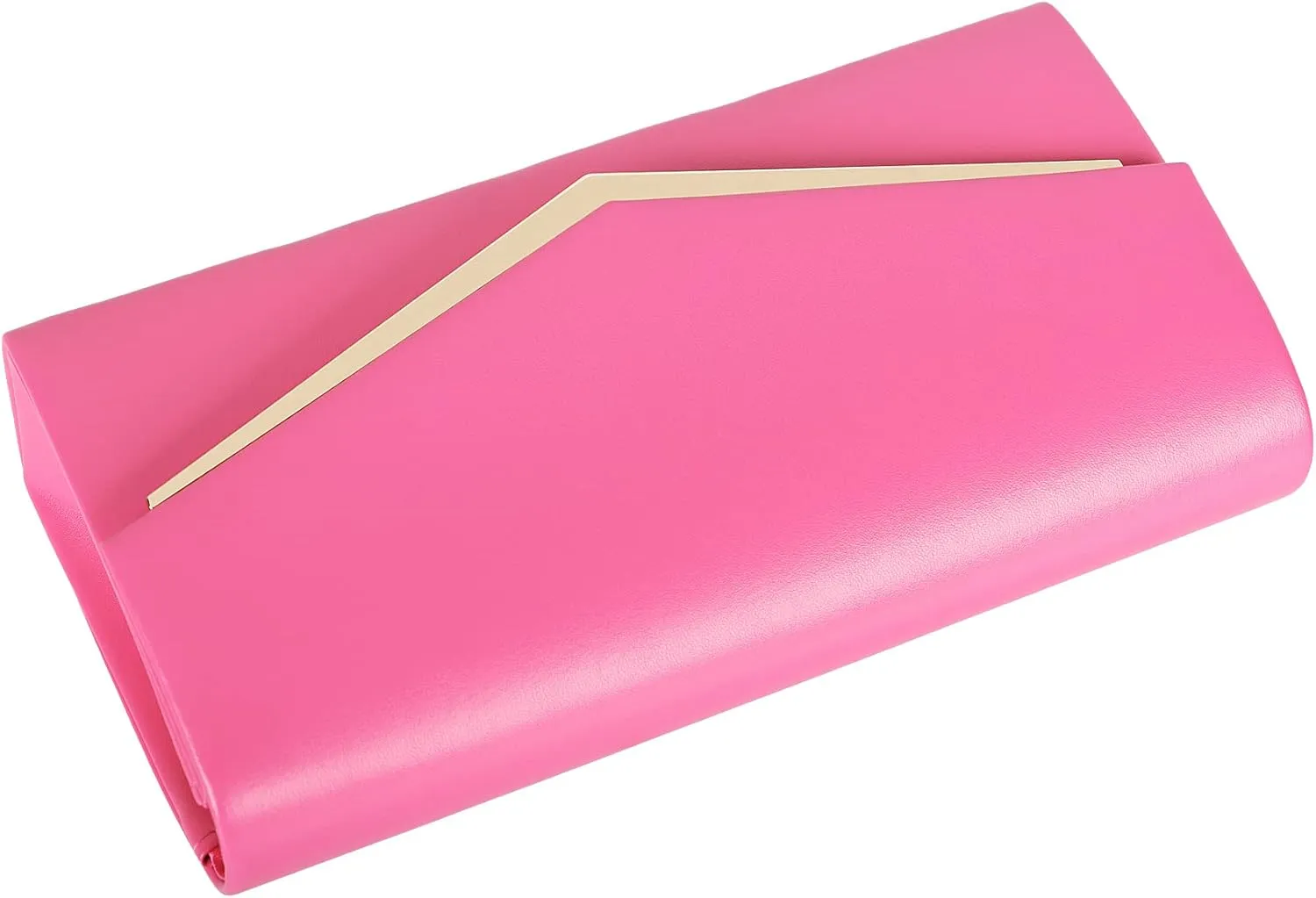 Women’s Evening Handbag Vegan Leather Ladies Envelope Clutch Classic Elegant Purse Bags