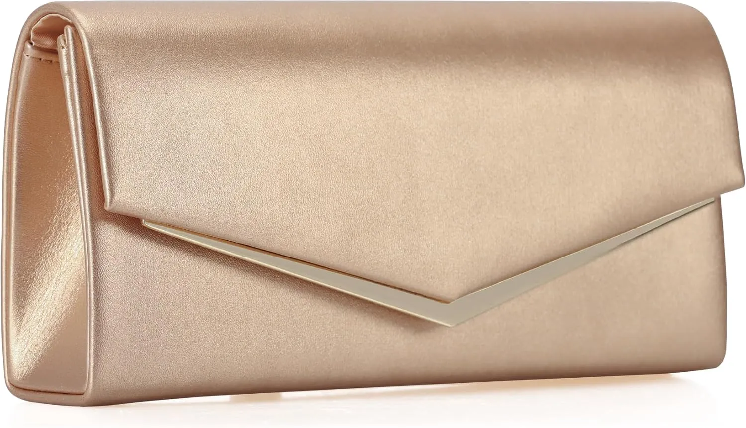 Women’s Evening Handbag Vegan Leather Ladies Envelope Clutch Classic Elegant Purse Bags